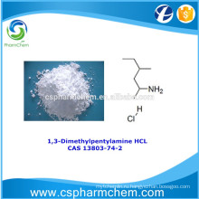1,3-Dimethylpentylamine HCL, CAS 13803-74-2, DMAA для пищевой добавки